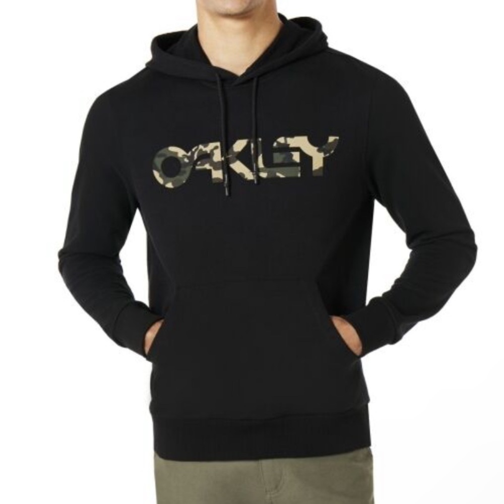OAKLEY Mens Black B1B PO HOODIE Size L